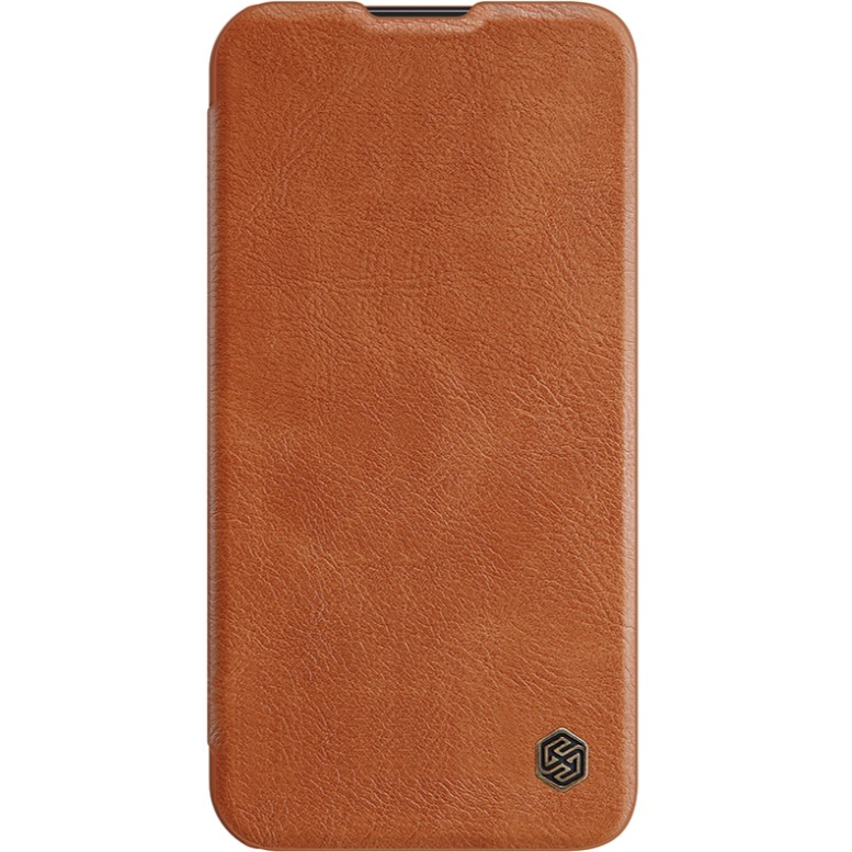 Ümbris Nillkin Qin Pro Leather iPhone 14 Plus (pruun) — SkyMobile e-pood
