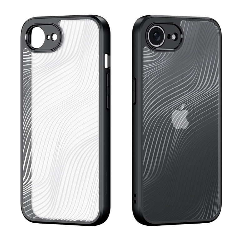 Ümbris Dux Ducis Aimo Apple iPhone 16e (läbipaistev must) — SkyMobile e-pood