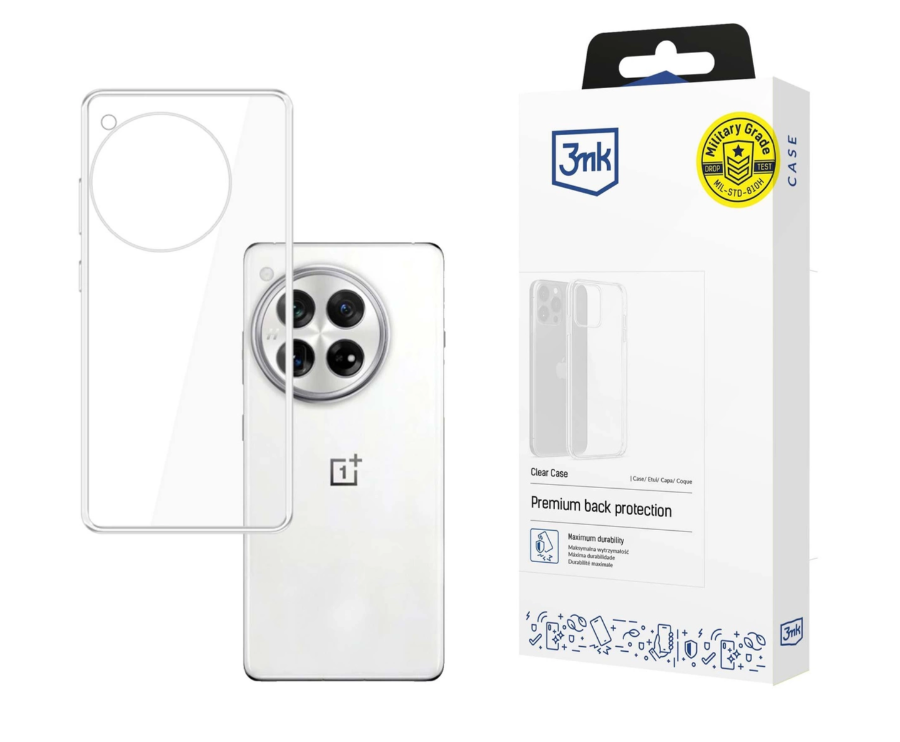 Silikoon 3MK Clear Case OnePlus 13 (läbipaistev) — SkyMobile e-pood