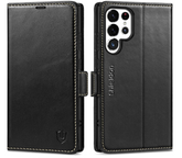 Ümbris kaanega Shieldon Samsung S24 Ultra (retromust)