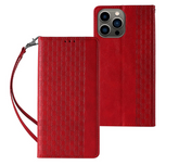 Ümbris kaanega Pouch Wallet iPhone 14 Pro (punane)