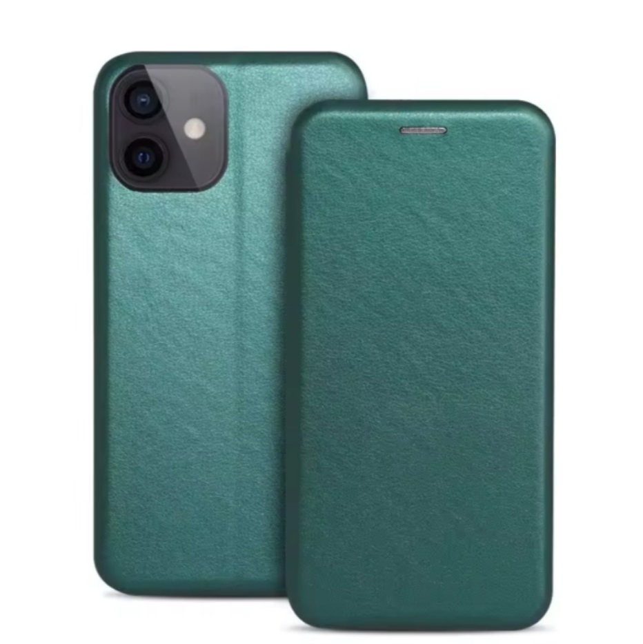 Ümbris kaanega Book Elegance Xiaomi Redmi Note 14 Pro Plus 5G (tumeroheline) — SkyMobile e-pood