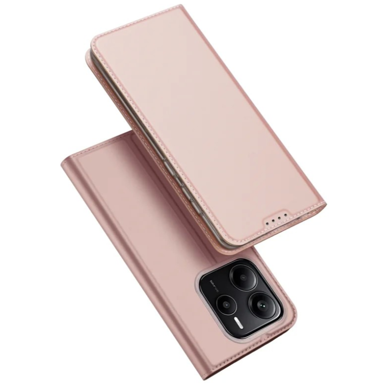 Ümbris kaanega Dux Ducis Skin Pro Xiaomi Redmi Note 14 5G (roosakuld) — SkyMobile e-pood