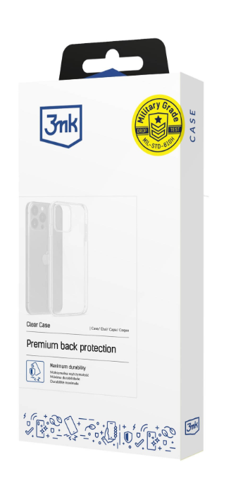Silikoon 3mk Clear Case 1.2mm Xiaomi Redmi Note 14 Pro Plus 5G (läbipaistev) — SkyMobile e-pood