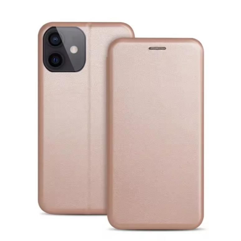 Ümbris kaanega Book Elegance Samsung A26 5G (roosa kuldne) — SkyMobile e-pood