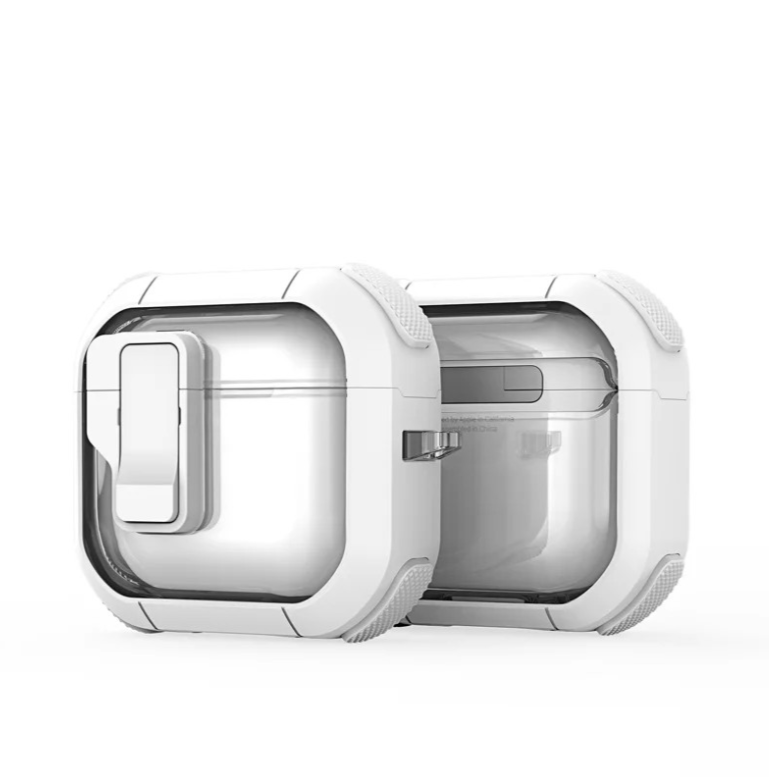 Kaitseümbris Dux Ducis PECN Apple Airpods 4 (valge) — SkyMobile e-pood