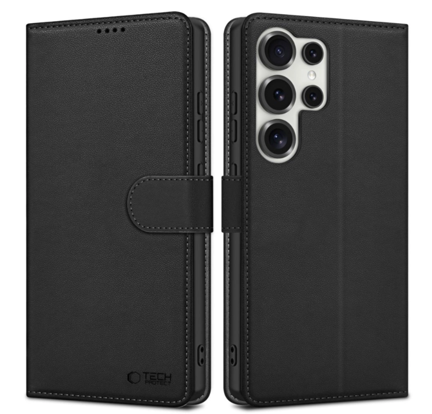 Ümbris kaanega Tech-Protect Wallet Samsung S25 FE (must) — SkyMobile e-pood