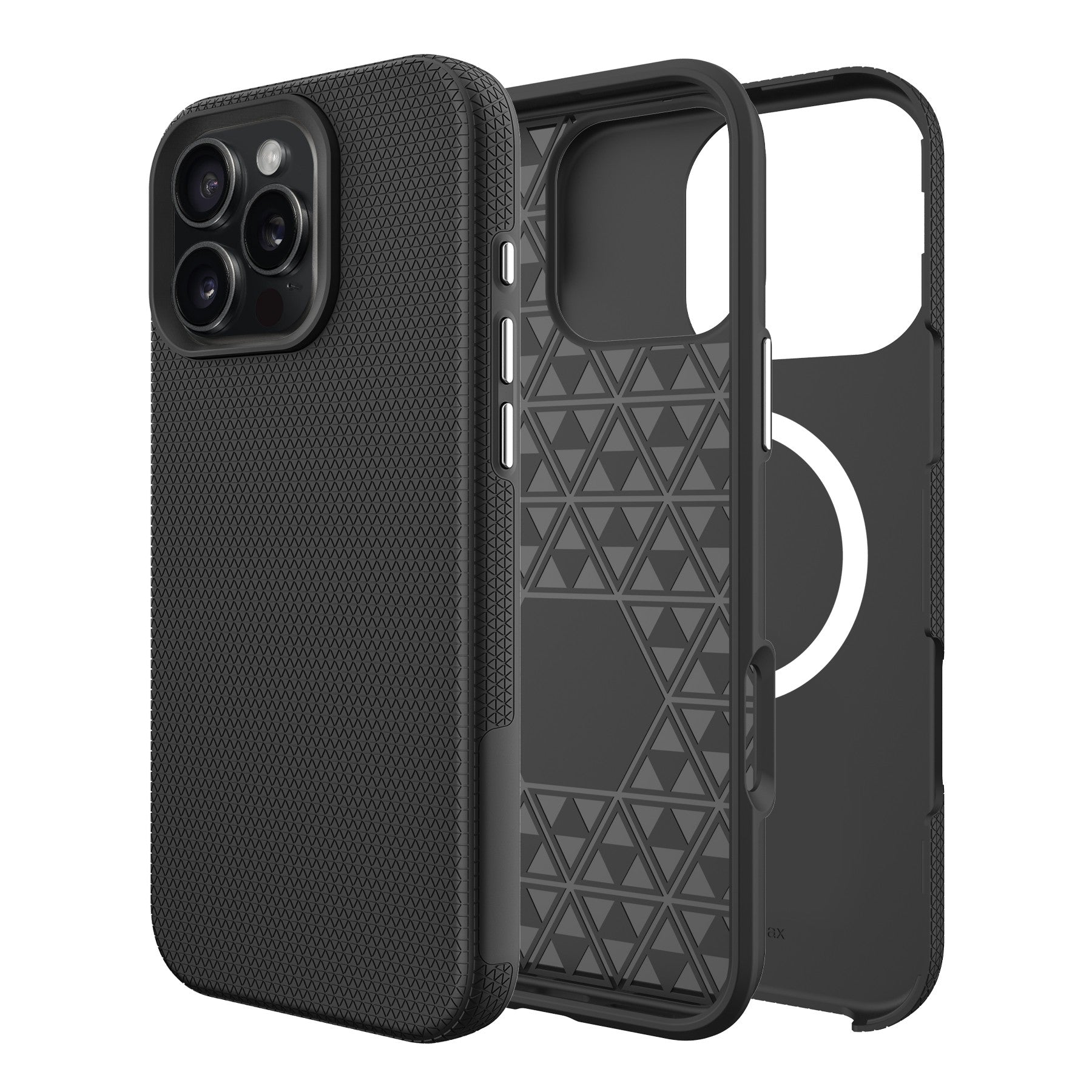 Ümbris Perfectionists Triangle Mag Case iPhone 13 Pro Max (must) — SkyMobile e-pood