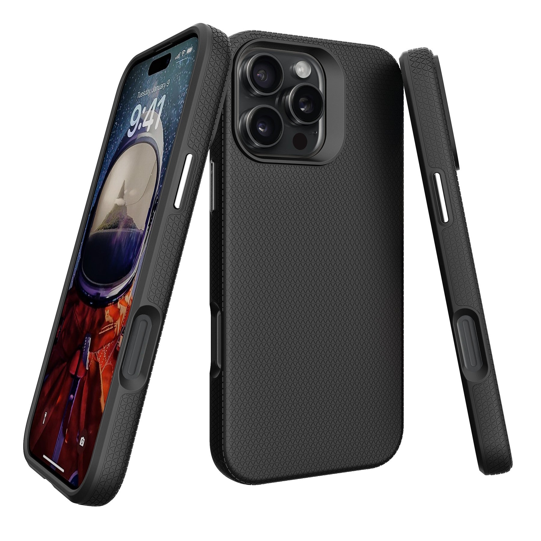 Ümbris Perfectionists Triangle Mag Case iPhone 12 Pro Max (must) — SkyMobile e-pood