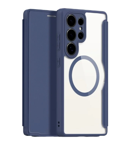 Ümbris kaanega Dux Ducis Skin X Pro Samsung S25 Edge (sinine) — SkyMobile e-pood