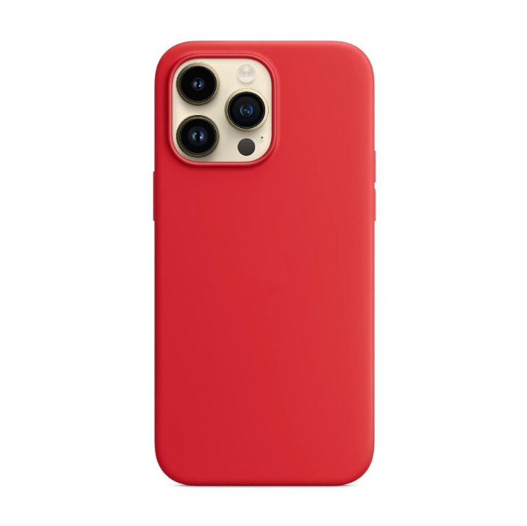 Ümbris Mag Silicone Apple iPhone 16 (punane) — SkyMobile e-pood