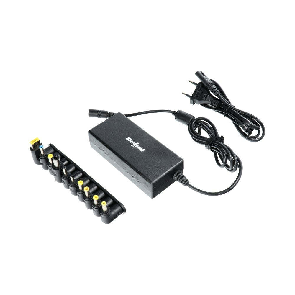 Laadija universaalne REBEL for Notebook / Laptop 65W / 18-20V (must) — SkyMobile e-pood