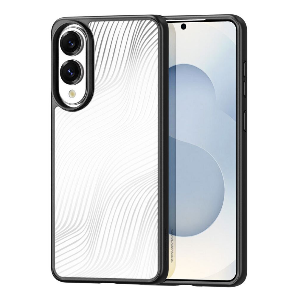 Ümbris Dux Ducis Aimo Samsung S25 Edge (läbipaistev must) — SkyMobile e-pood