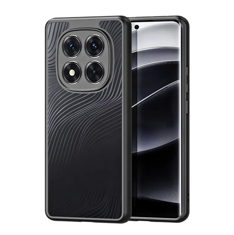 Ümbris Dux Ducis Aimo Xiaomi Redmi Note 14 Pro 5G Poco X7 (läbipaistev must) — SkyMobile e-pood