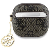 Kaitseümbris Guess GUA4G4GSMW Apple Airpods 4 (pruun)