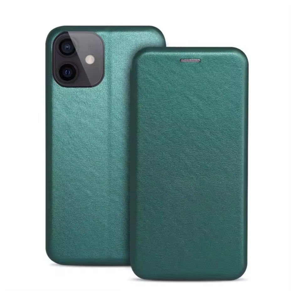 Ümbris kaanega Book Elegance Xiaomi Redmi Note 9s Note 9 Pro (tumeroheline) — SkyMobile e-pood
