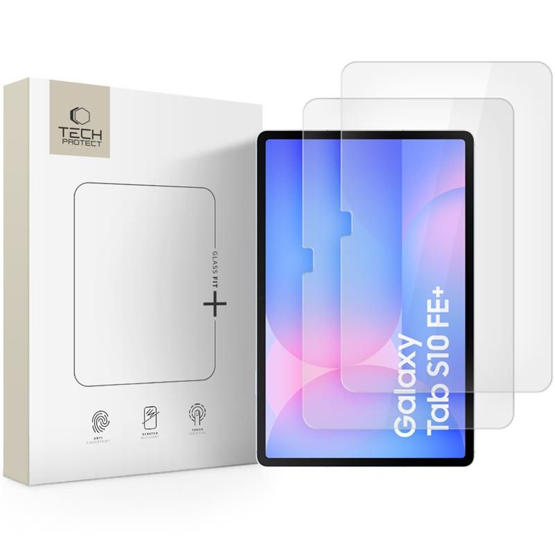 Kaitseklaas Tech-Protect Glass Fit+ Samsung Galaxy Tab S7 / S8 / S9 11.0 / S9 FE / S10 FE 10.9 (must)