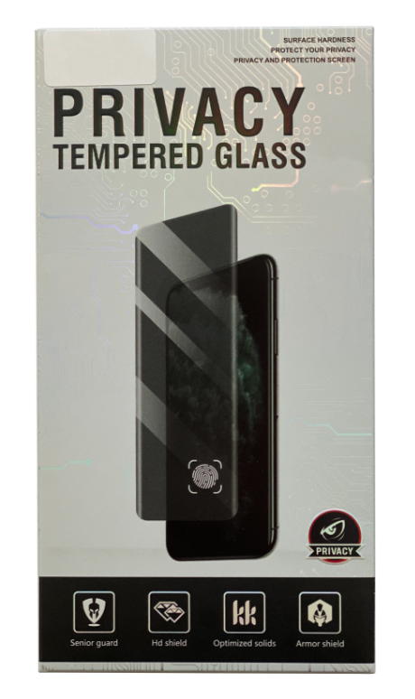 Kaitseklaas Full Glue Privacy Apple iPhone iPhone 17 / 16 Pro / 17 Pro (must) — SkyMobile e-pood