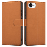Ümbris kaanega Fancy Wallet Samsung A51 (pruun)