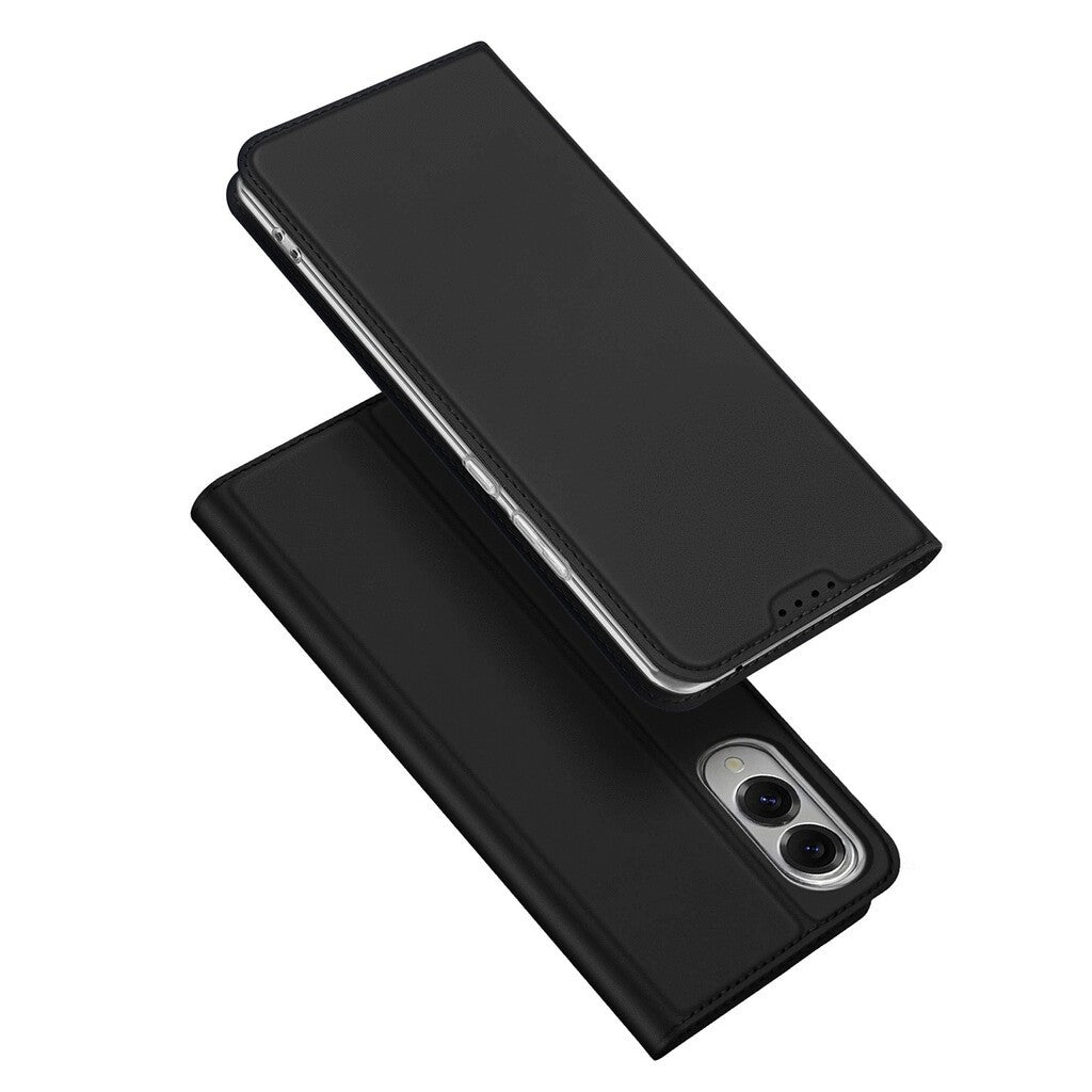 Ümbris kaanega Dux Ducis Skin X Pro Samsung S25 Edge (must) — SkyMobile e-pood