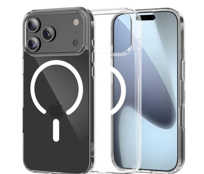 Ümbris Tech-Protect FlexAir Hybrid MagSafe iPhone 17 Pro (läbipaistev) — SkyMobile e-pood