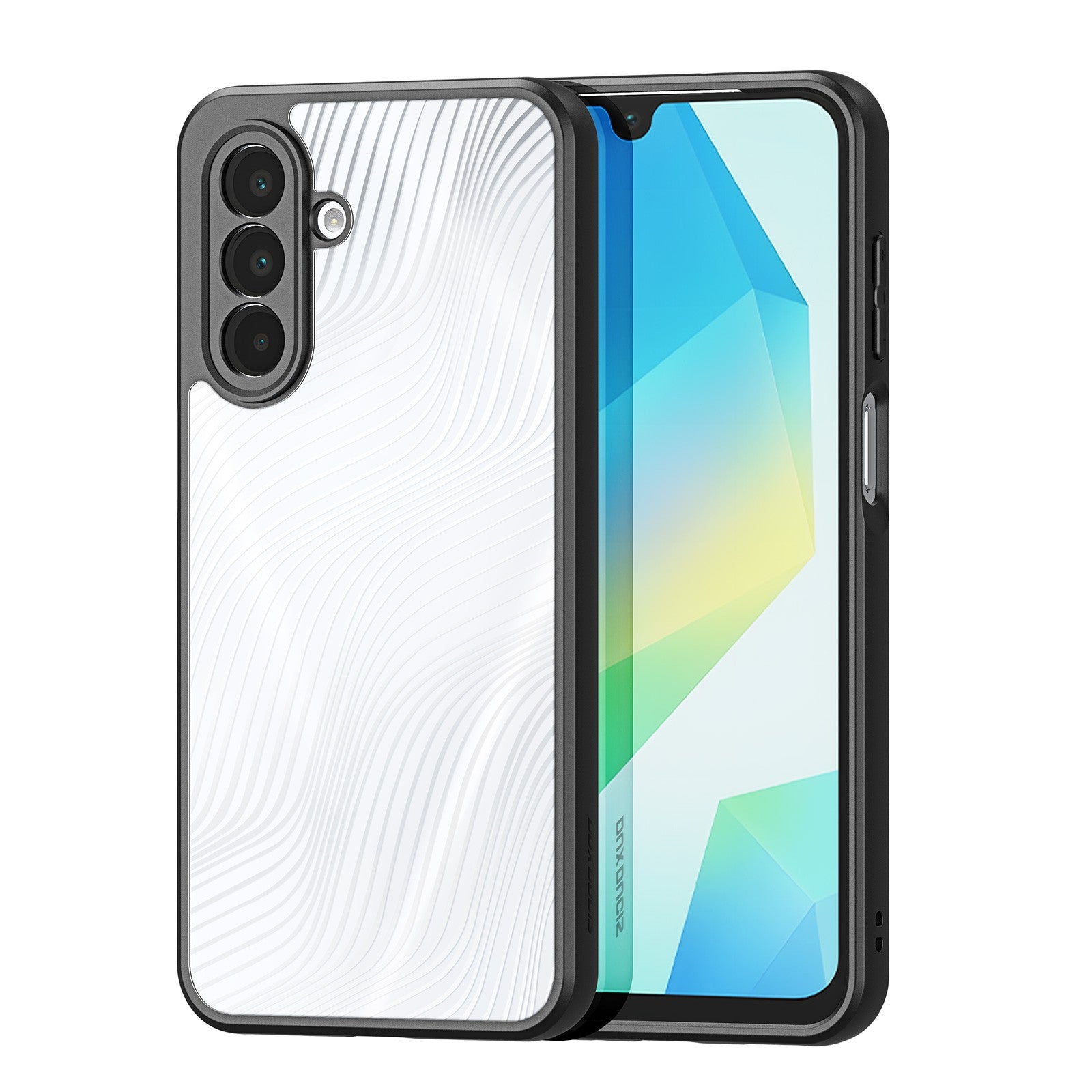 Ümbris Dux Ducis Aimo Samsung A175 A17 4G / A176 A17 5G (läbipaistev / must) — SkyMobile e-pood