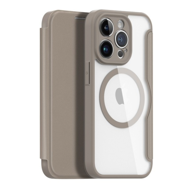 Ümbris kaanega Dux Ducis Skin X Pro iPhone 14 Plus beez — SkyMobile e-pood