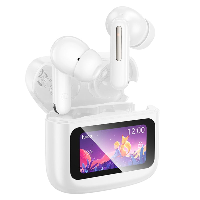 Bluetooth Kõrvaklapid Hoco EQ14 valge — SkyMobile e-pood