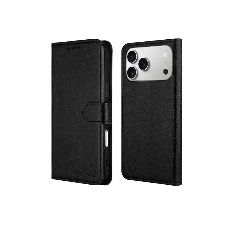 Ümbris kaanega HDD Clasp Wallet Case Samsung A52 / A52s (must)