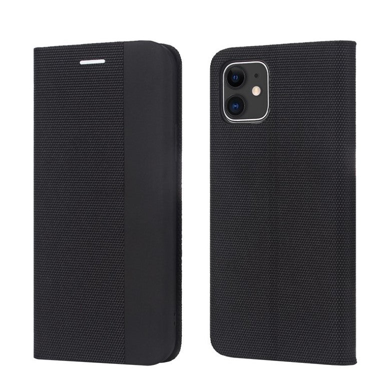 Ümbris kaanega Smart Senso Xiaomi 14T Pro must — SkyMobile e-pood