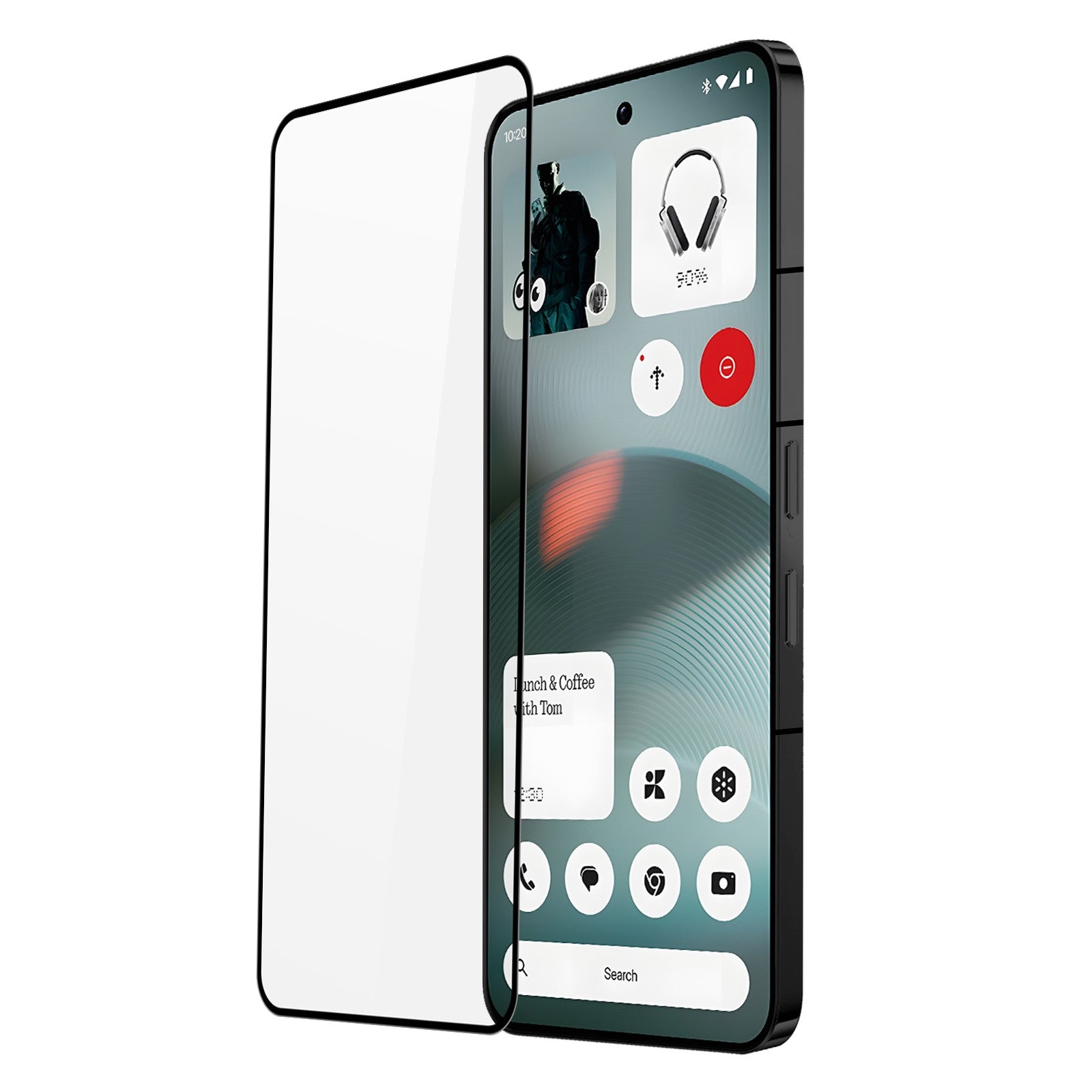 Kaitseklaas Full Glue Dux Ducis Nothing Phone 3 (must) — SkyMobile e-pood