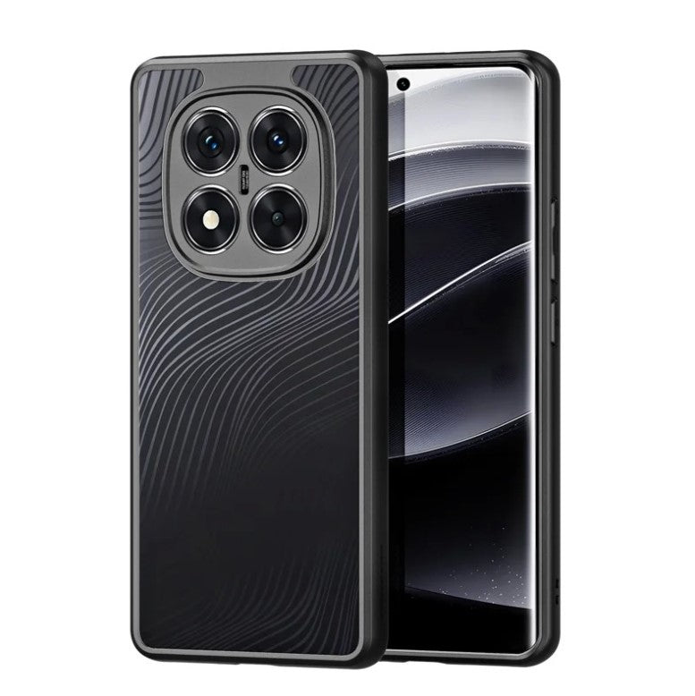 Ümbris Dux Ducis Aimo Xiaomi Redmi Note 14 Pro Plus 5G läbipaistev must — SkyMobile e-pood