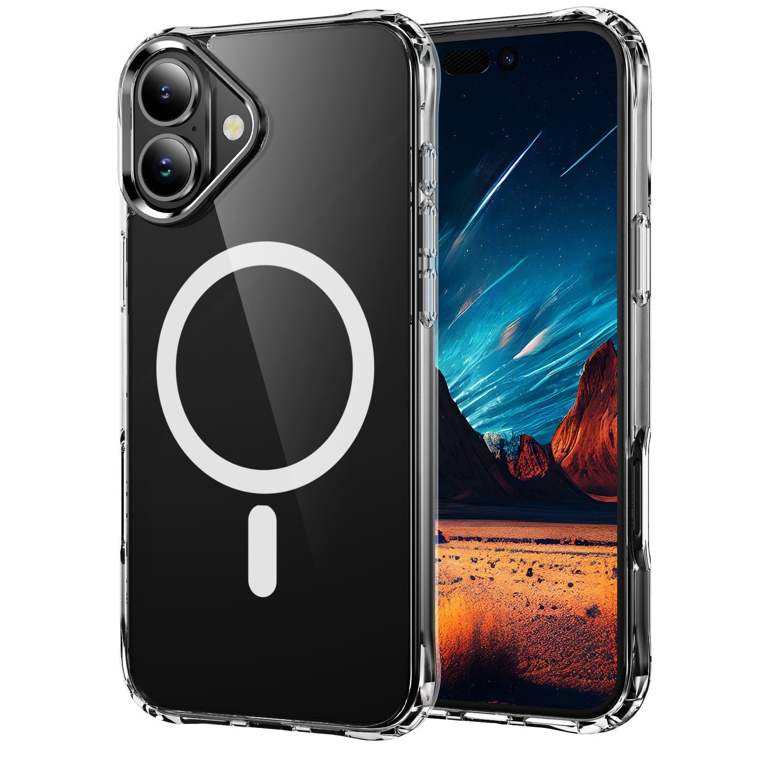 Ümbris Perfectionists Clear MagSafe Apple iPhone 16 Plus läbipaistev — SkyMobile e-pood