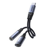 Adapter Joyroom SY-C02 USB-C – USB-C / 3.5mm (must)