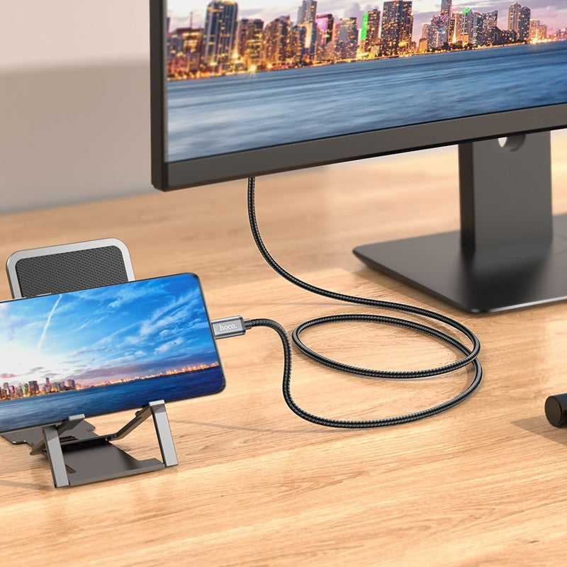 Juhe Hoco UA27 Type-C / HDMI (must) — SkyMobile e-pood