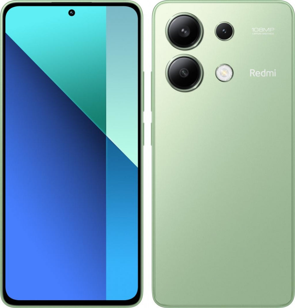 Telefon kasutatud Redmi Note 13 4G 8/256 Grade B (roheline) — SkyMobile e-pood