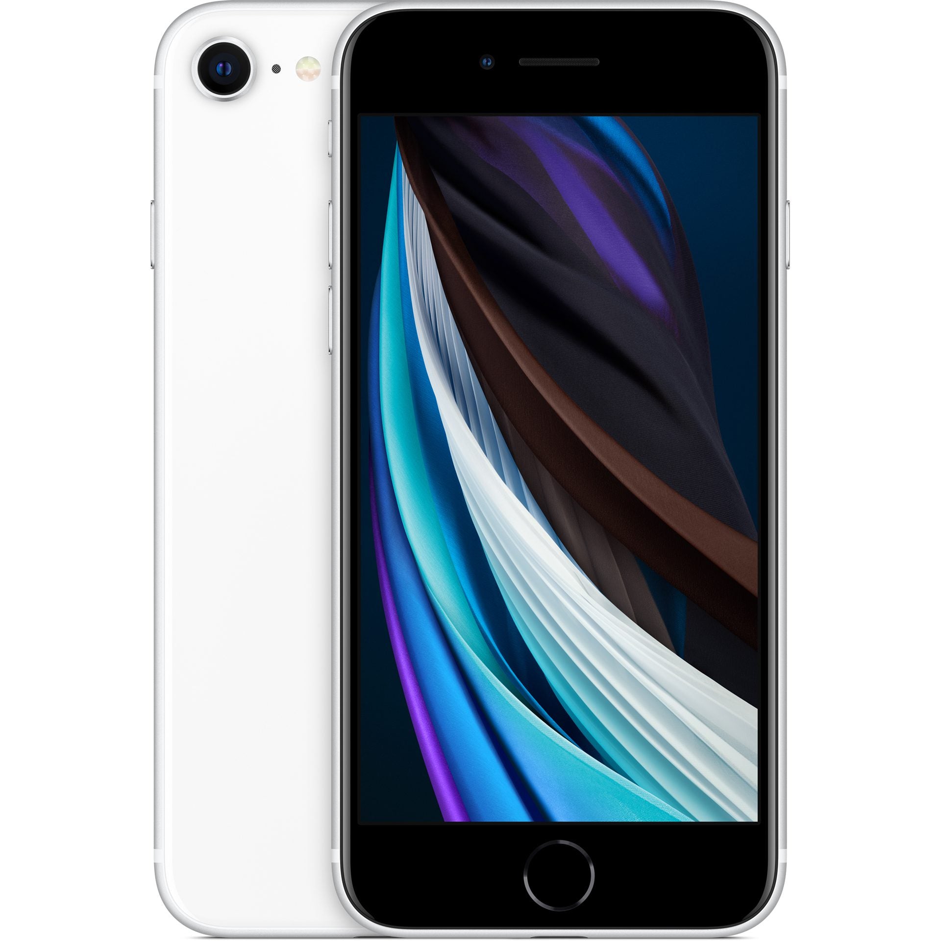 Telefon kasutatud iPhone SE 2020 128GB Grade B aku 90% (valge) — SkyMobile e-pood