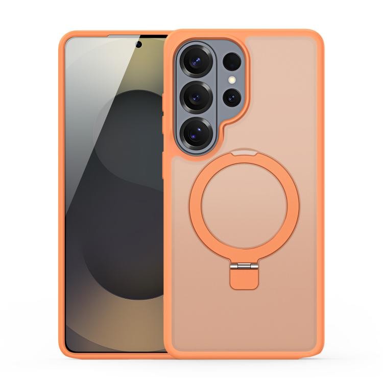 Ümbris Dux Ducis Yind Mag Ring Stand Samsung S26 Ultra oranž — SkyMobile e-pood