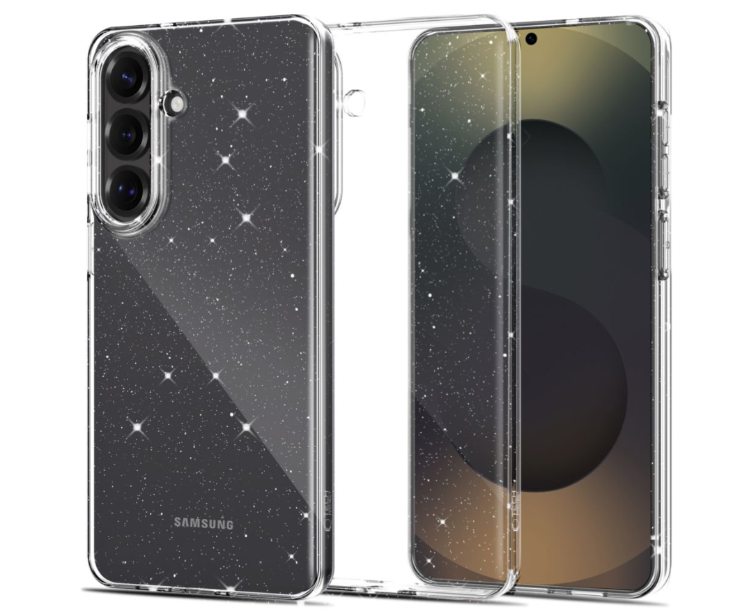 Ümbris Tech-Protect FlexAir Samsung S26 Plus (läbipaistev / glitter) — SkyMobile e-pood