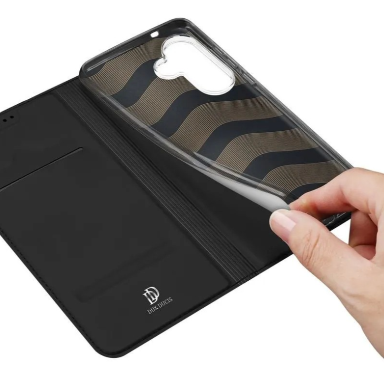 Ümbris kaanega Dux Ducis Skin Pro Samsung S26 (must) — SkyMobile e-pood