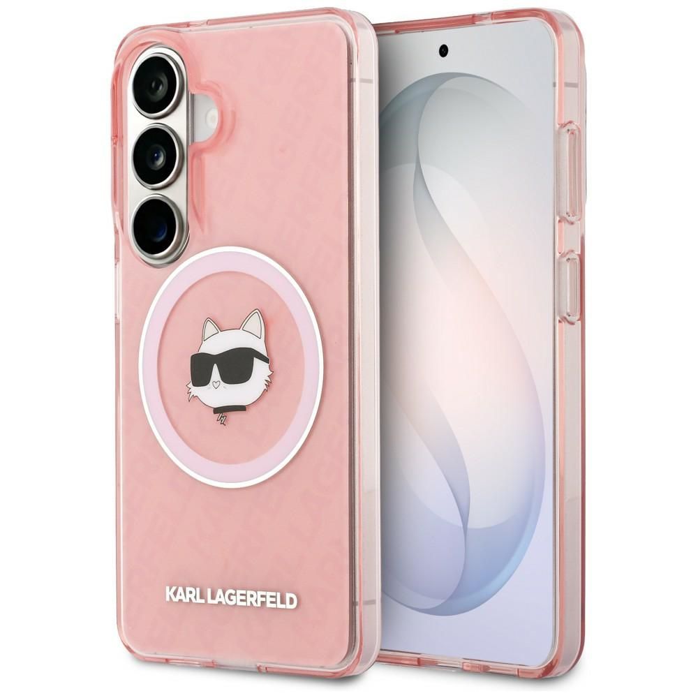 Karl Lagerfeld MagSafe Ümbris Samsung S26 roosa — SkyMobile e-pood