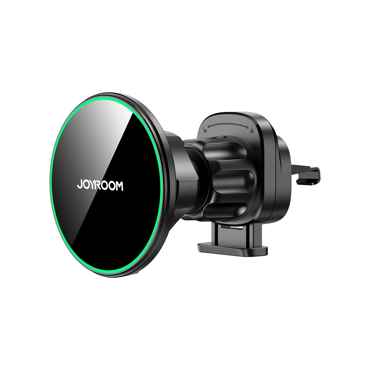 Autolaadija-hoidik Joyroom JR-ZS412 Qi2 MagSafe, 15W, Ventilatsiooni (must) — SkyMobile e-pood