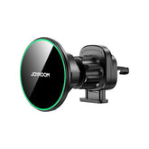 Autolaadija-hoidik Joyroom JR-ZS412 Qi2 MagSafe, 15W, Ventilatsiooni (must)