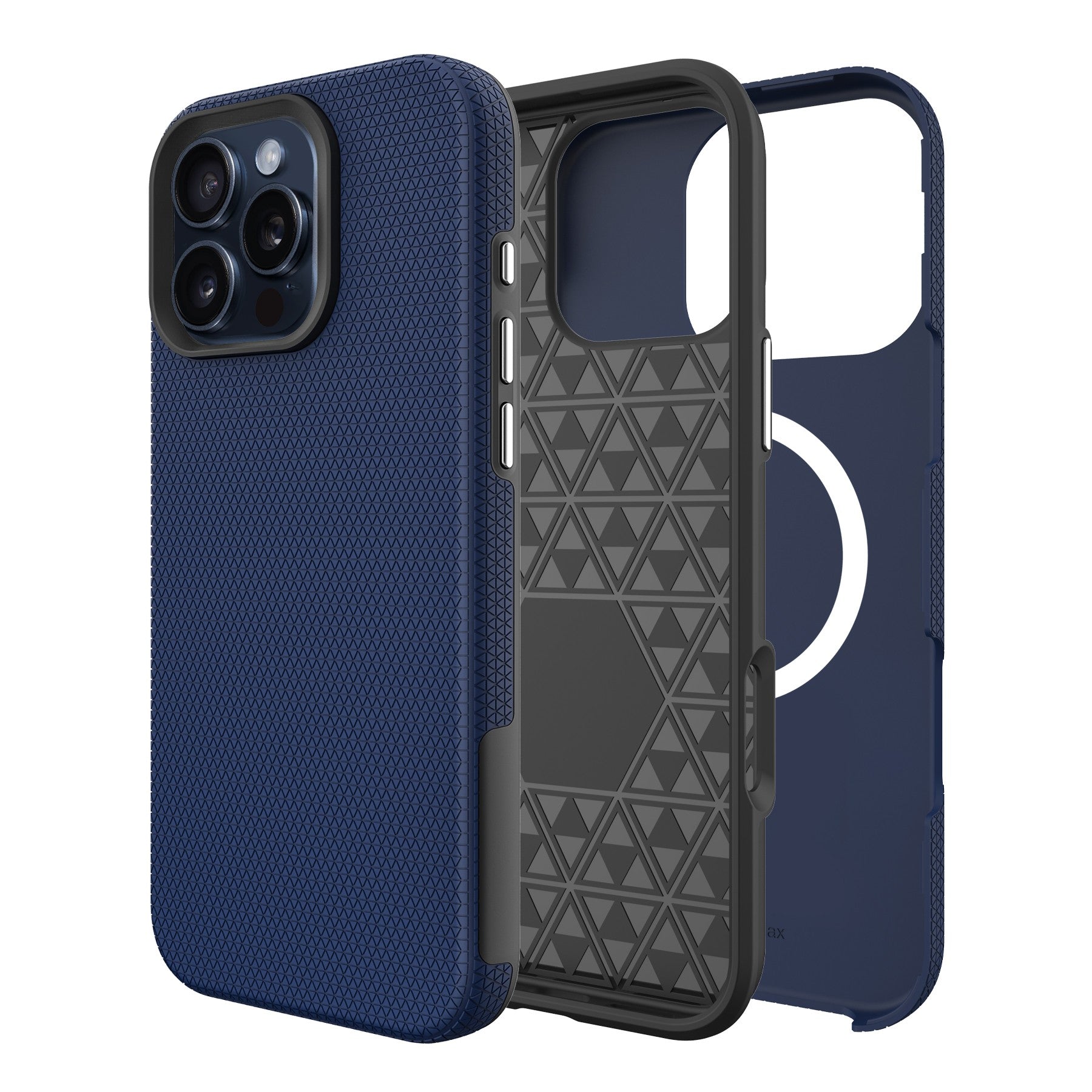 Ümbris Perfectionists Triangle Mag Case iPhone 14 Pro tumesinine — SkyMobile e-pood