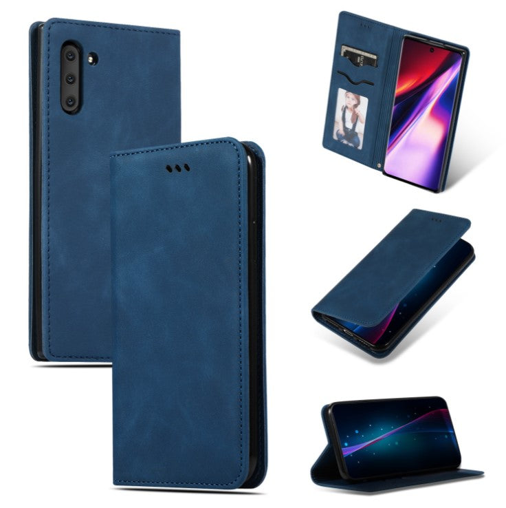 Ümbris kaanega Business Style Xiaomi Redmi Note 12 tumesinine — SkyMobile e-pood