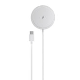 Juhtmevaba BLUE STAR MagSafe 15W (valge)