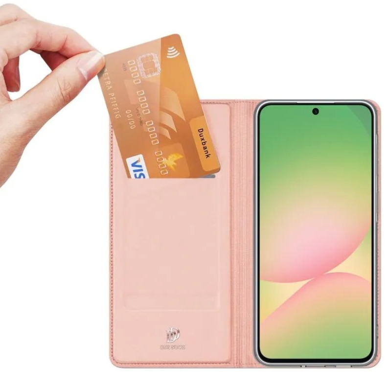 Ümbris kaanega Dux Ducis Skin Pro Samsung A57 5G (roosakuld) — SkyMobile e-pood