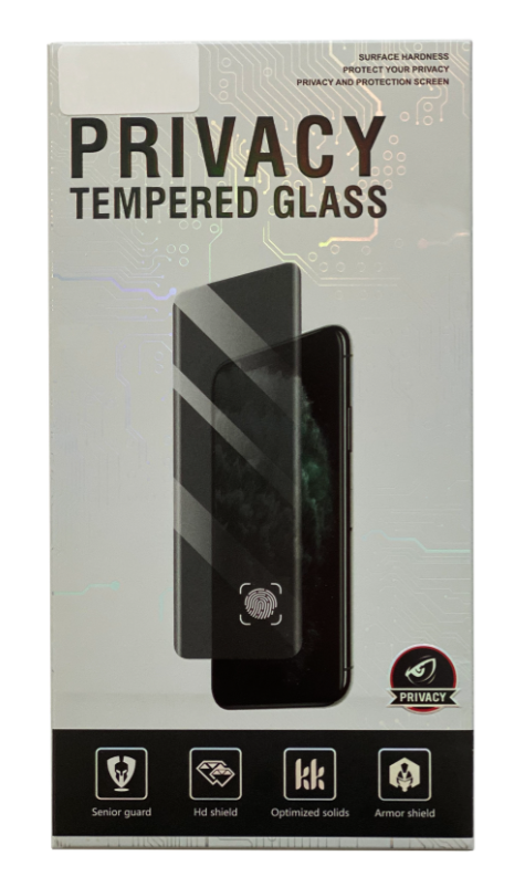 Kaitseklaas Full Glue Privacy iPhone 13/ iPhone 13 Pro/ iPhone 14/ iPhone 16e (must) — SkyMobile e-