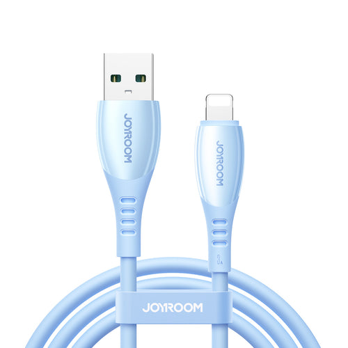 Juhe Joyroom S-A59 Vibrant 3A USB-Lightning 1.2m helesinine — SkyMobile e-pood