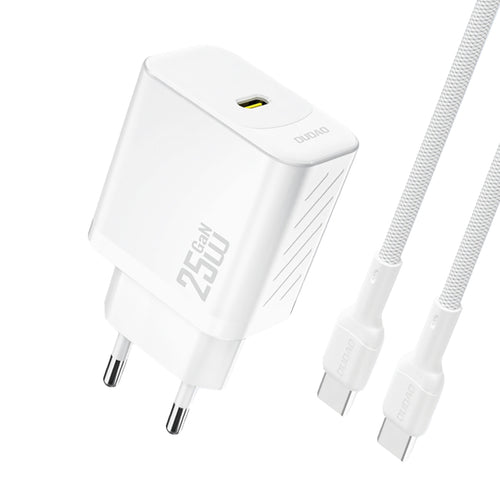 Laadija juhtmega Type-C Dudao A27 25w valge — SkyMobile e-pood